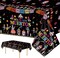 2 Pcs Day of The Dead Table Cloth(Day of the Dead)108"L x 54"W